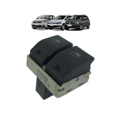 Imagem de Botão Duplo Vidro Elétrico Vw Fox Crossfox Gol 5Z0959858