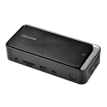 Imagem de Estação de Acoplamento Hub USB C 13 em 1 com Gabinete SSD M.2 PCIe/SATA, Suporte até 3 Monitores 4K 60Hz, 2Hdmi, DisplayPort, 100W PD, USB 10Gbps, RJ45 Gigabit, Leitor SD/TF