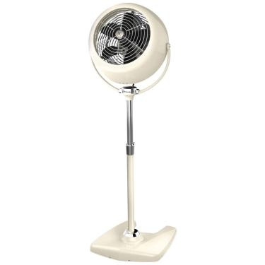 Imagem de Ventilador Pedestal Vintage com 3 Velocidades, 110V 62W, Vornado VFAN Sr. CR1 0244 75, Branco