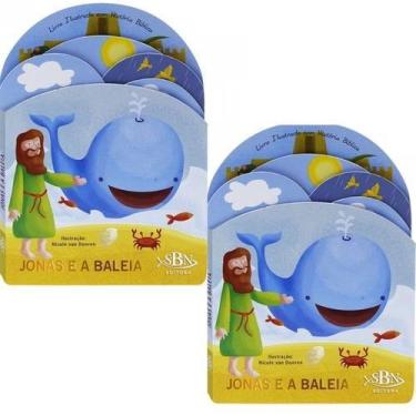 Imagem de Combo 2 Livros Amigos do Criador: Jonas e a Baleia  Ilustrada Infantil