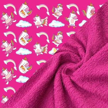 Imagem de Toalha Infantil com Capuz Grande GIGANTE Enorme Praia Piscina e Banho 