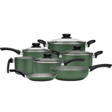 Imagem de Jogo de panelas Maximum Stone Panelux 7 peças antiaderentes, UNIC, Ver