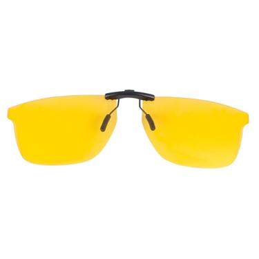 Imagem de Óculos de sol polarizados CLIP-ON para Oakley Ox8113 Gauge 7.2 Arch, Amarelo, 55 X 17