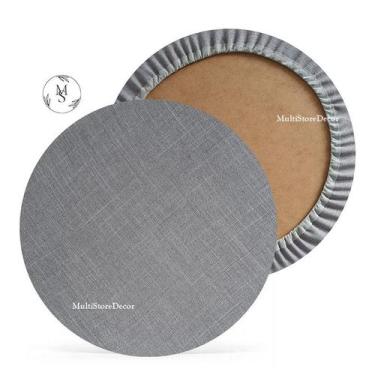 Imagem de 01 Capa de Sousplat Mellange Marrom - 35 cm - Várias Cores e Estampas 
