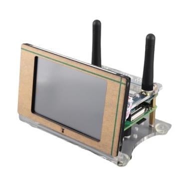 Imagem de Zhjvihx Modem de Voz Digital DMR, Carteira de Memória de 16 GB de 3,5 Polegadas de Dissipação de Calor Rápido MMDVM Placa de Ponto de Acesso Com 2 Antenas para PI 4b