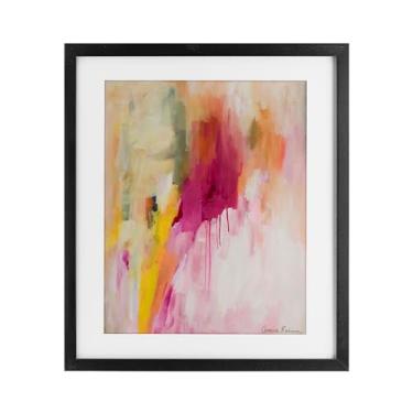 Imagem de Stupell Industries Impressão emoldurada preta fácil como Sunday Morning Design sob vidro por Amira Rahim, 16 x 13