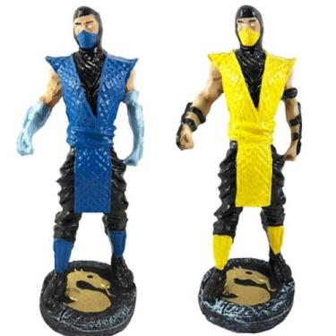 Imagem de Kit Bonecos Subzero E Scopion Mortal Kombat 18cm - Gama