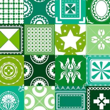 Imagem de Papel de Parede Adesivo Azulejo Português - 019 - Multimpressão