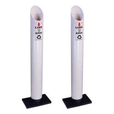 Imagem de Kit 2 Coletores Individuais Água PVC - CM Design