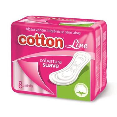 Imagem de Absorvente Cotton S/Abas Suave 16 unidades