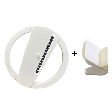 Imagem de Kit Suporte Mesa Base Vertical Ps5 Slim + Suporte Controle - FLEX3D