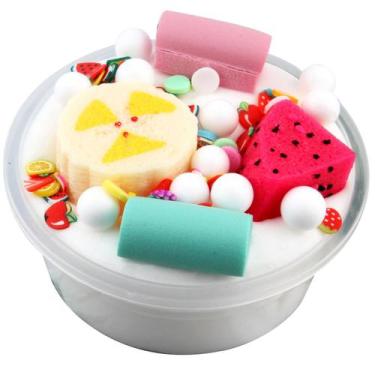 Imagem de New Fruit Banana Algodão Mud Puff Slime-putty Scented Stress Kids-clay