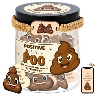 Imagem de Cartões de afirmação Jar Positive Poo 60 para mulheres  DEARMINE