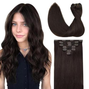 Imagem de Extensões de cabelo GOO GOO Real Human Hair 22 polegadas 120 g 7 unida