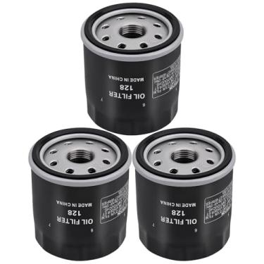 Imagem de AWSZH Filtro de óleo 49065-0724 compatível com Kawasaki FX850V FX801V FJ180V FH381-721V FH601-770D FX751-FX1000V 120-634 49065-2071 1016467 49067 49065-2071 5-701 0 AM107423 Filtro de óleo de motor de