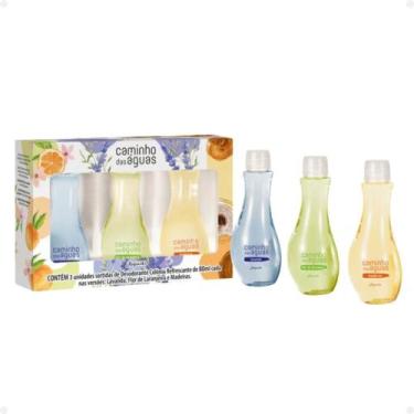 Imagem de Kit Jequiti Colônia Caminho das Àguas:Lavanda,Flor de Laranjeira e Mad