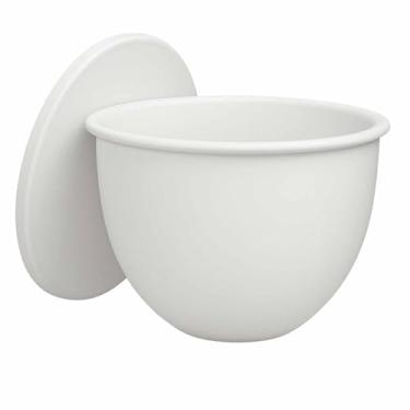 Imagem de Forro de silicone para batedeira, 5 litros reutilizáveis para tigela com tampas para acessórios de batedeira elétrica de cozinha (branco)