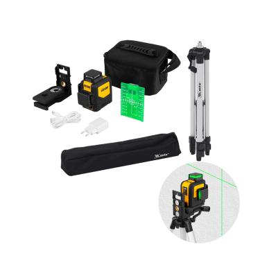 Imagem de Combo Nível A Laser Verde 360° Nlr 030 Vonder + Tripé Regulável Mtx