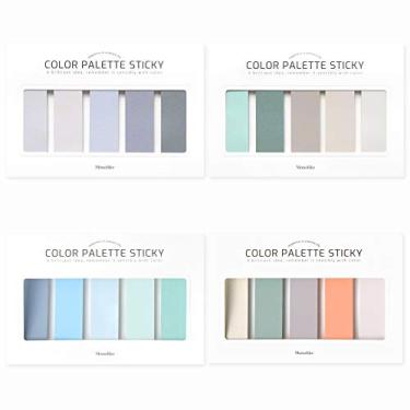 Imagem de Monolike Color Palette Sticky Solid 501 C Set 4p - Bloco de notas autoadesivo 30 folhas