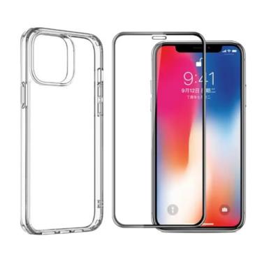 Imagem de Capinha + pelicula de vidro 3D compativel com IPHONE 12 PRO MAX