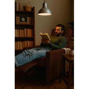 Imagem de Poltrona Reclinavel Do Papai e Mamãe Monica - Silverio Decor, TerraCot