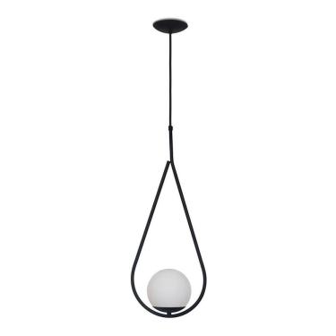 Imagem de Pendente Spotline 779/1 Gota 1L E27 Preto