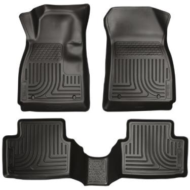Imagem de Husky Liners - 99101 serve para Chevrolet Impala Weatherbeater 2014-20 tapetes dianteiros e 2º assento preto