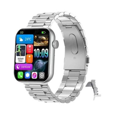 Imagem de Relógio Inteligente Masculino Com Tela AMOLED HD, Rastreador Esportivo