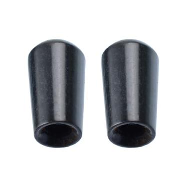 Imagem de DIAO79NI 2 peças M3.5 latão LP guitarra 3 vias interruptor interruptor interruptor captador botão para Epiphone Les Paul, preto