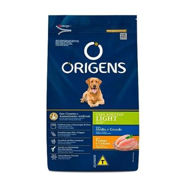 Imagem de Origens Ração Seca Light Para Cães Adultos De Médio Porte Sabor Frango 3Kg