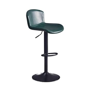 Imagem de GRFIT Cadeira de bar, mesa de bar, caixa e ilha, cadeira de mesa, simples e elegante, banco alto, elevador e giratório, bancos de bar ajustáveis (cor: D)