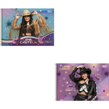 Imagem de Caderno Desenho UNIV Capa Dura ANA Castela 80FLS PCT.C/04 - Tilibra