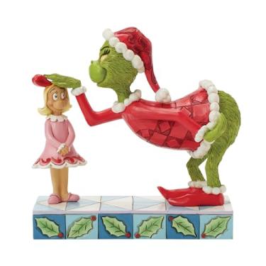 Imagem de Enesco Estatueta Dr. Seuss Grinch de Jim Shore Patting Cindy-Lou Who's Head, 14 cm, multicolorido