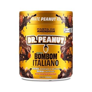 Imagem de Pasta de Amendoim Dr. Peanutt Bombom Italiano 600g – Com Whey Protein Isolado, Zero Açúcar, Sem Glúten e Lactose