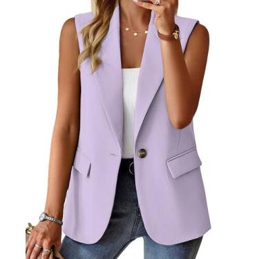 Imagem de Colete feminino de lã Mina self, suéter utilitário xadrez, coletes, mo