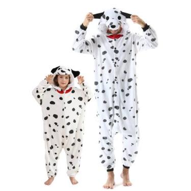 Imagem de Macacão Animal DarkCom Dalmatian Costume para crianças de 10 a 11 anos
