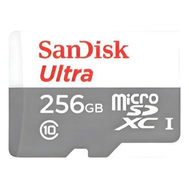 Imagem de Cartão Memoria Micro Sd 256gb Sandisk Para Cameras e Despositivos - OT