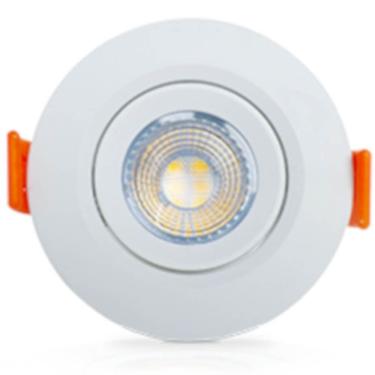 Imagem de Luminária Superled Mini Spot Redondo Branco 3 Watts 4000k - 05610a - Ourolux