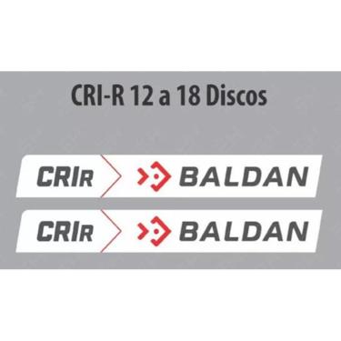 Imagem de Kit Adesivos Baldan Grade Cri-R 12 A 18 Discos
