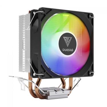 Imagem de Cooler Para Processador Gamdias Boreas E1-210 Lite 92mm Intel/AMD Preto