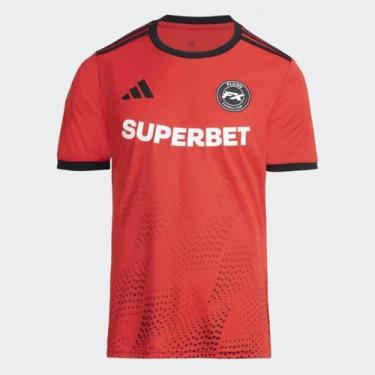 Imagem de Camisa Fluxo Kings League Adidas Masculina, Vermelho, GG