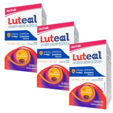 Imagem de Luteal Suplemento - Luteína + Zeaxantina - Kit C/03 Caixas