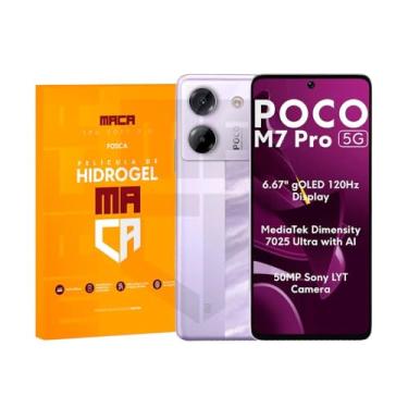 Imagem de Película Hidrogel Mi Poco M7 Pro Hd Ou Fosca Frente e Verso MACA