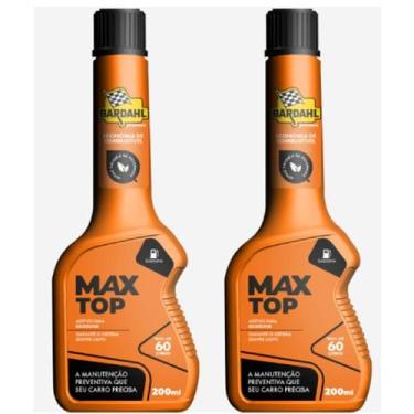Imagem de kit 2 unidades do aditivo combustivel maxtop bardahl promax