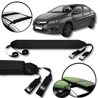 Imagem de Rack Teto Prancha Surf Carro Com Cinta Honda City - BR18