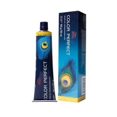 Imagem de Coloração Wella Color Perfect 6/77 Louro Escuro Marrom Intenso - Wella