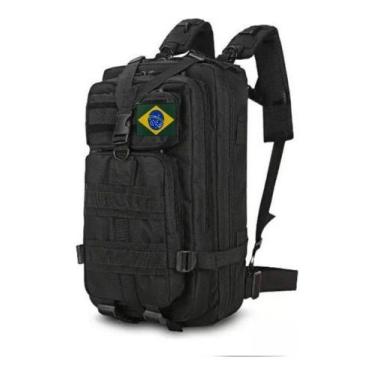 Imagem de Mochila Impermeavel Masculina Feminina 30 Lts - Sou Mais Preço, Preto 