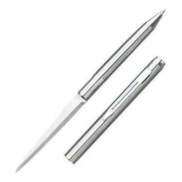 Imagem de Kit 3 Caneta Faca 2 em 1 Lâmina Oculta Abridor cartas  - Armarinhos BS