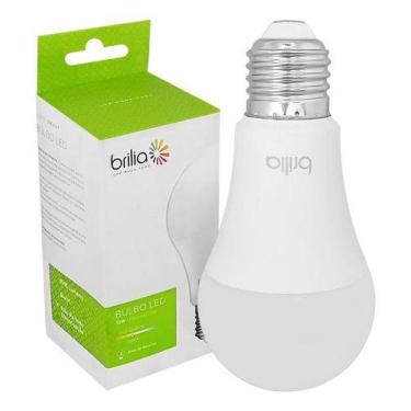 Imagem de Lâmpada Bulbo Led 12W Bivolt E27 Branco Quente 3000K - BRILIA