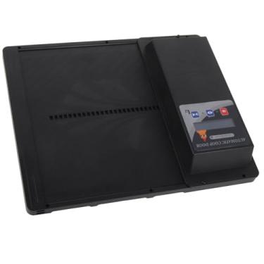 Imagem de Tnfeeon Porta Automática do Galinheiro, Operação Com Controle Remoto, Display LED HD, Alimentado por Bateria ou USB, para Galinhas e Patos, Abre Automaticamente Ao Amanhecer e Fecha Ao Anoitecer Com